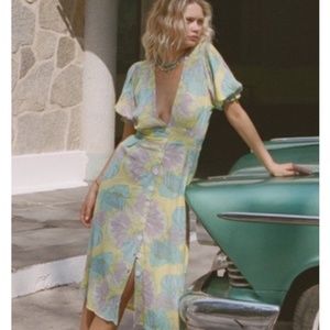 Faithfull the Brand Lera Midi Dress